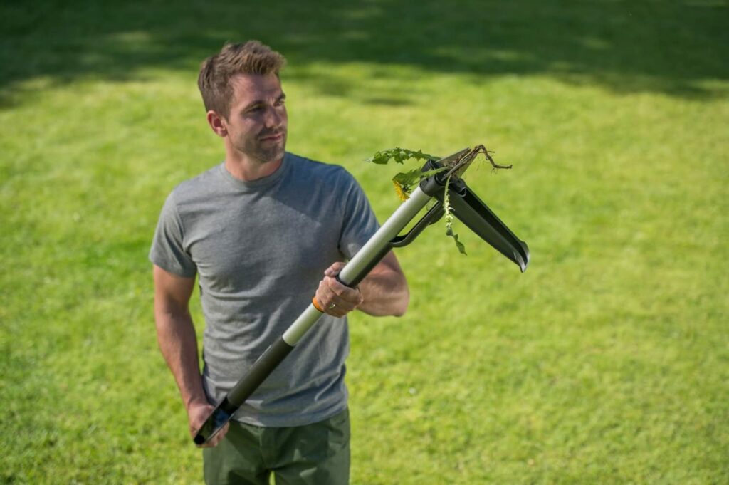 Fiskars Teleskop-Unkrautstecher