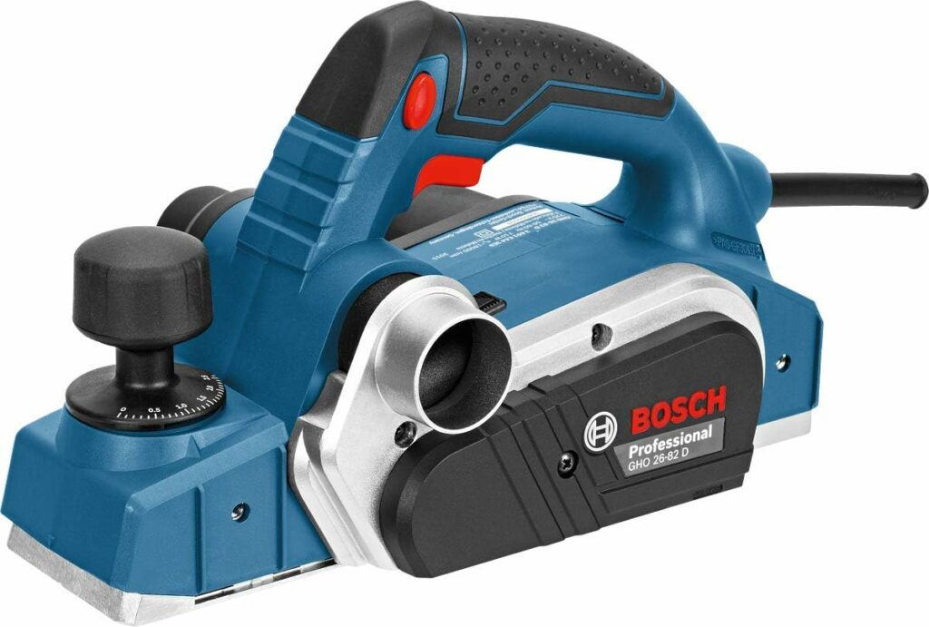 Bosch Professional Hobel auf weißem Untergrund
