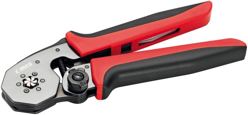 Cimco's Aderendhülsenpresszange FLEXI-CRIMP 6 auf weißem untergrund