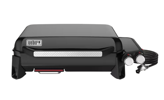 Optimiere das Grillen unterwegs mit der Weber® SLATE GP 56 cm Premium Plancha mit Dual Zone Hitze zum gleichzeitigen Grillen bei zwei Temperaturen. Die Grillfläche erreicht über 260 °C und sorgt für eine gleichmäßige Hitze, sodass dein Grillgut überall auf der Plancha einheitlich gegart wird. Die porzellanemaillierte Antihaft-Grillfläche ist sofort einsatzbereit, so dass du saftige Burger, aromatische Pfannengerichte, lecker angebratene Meeresfrüchte,