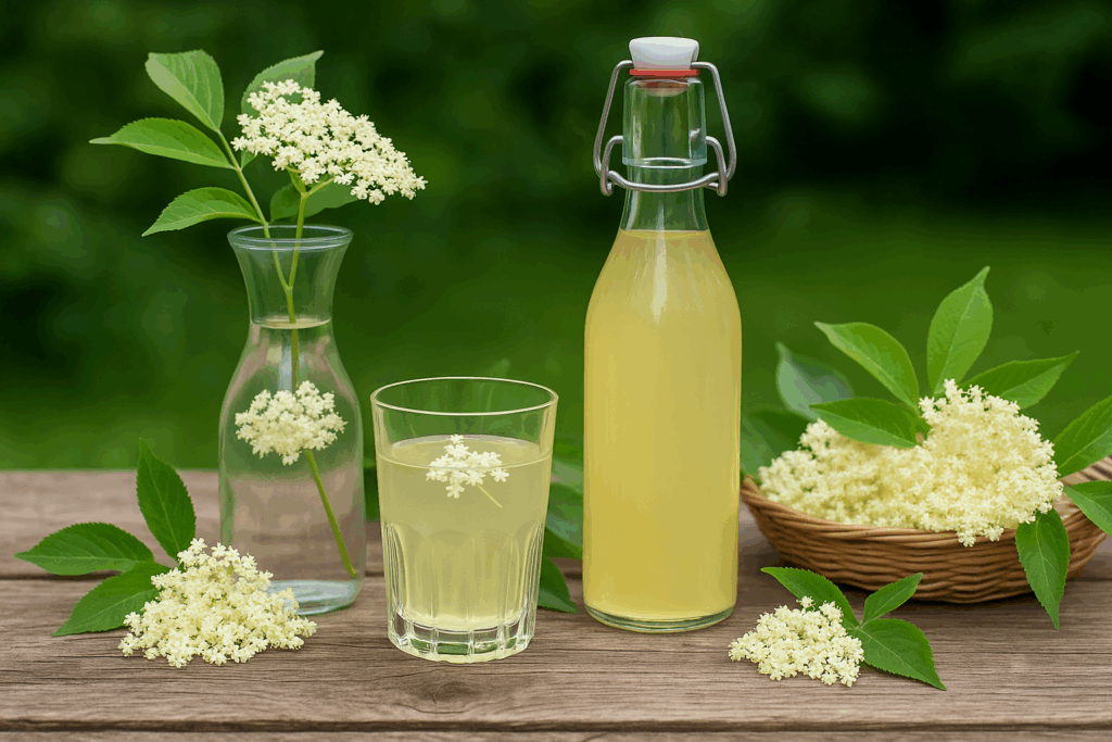 Holunderblütensirup selber machen: Das beste Rezept